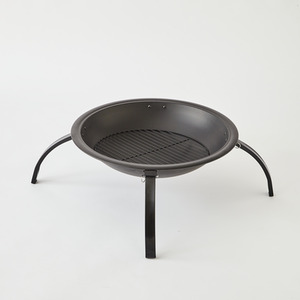 Garden Firepit - BLACK by ARBORIA