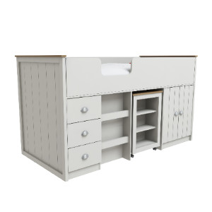 Lexington Mid Sleeper - Light Grey