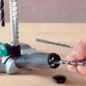 wolfcraft Mobile Drill Stand - Silver by wolftcraft