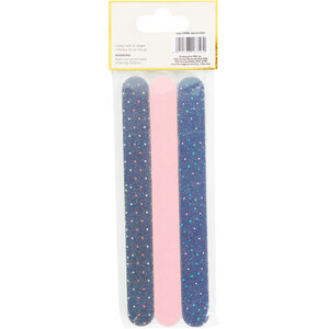 Pack of 6 Assorted Printed Mini Nail Files