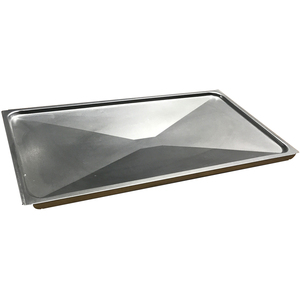 BBQ Drip Tray 63.5 x 33.5cm for BBQ13BLK - Silver by Charles Bentley