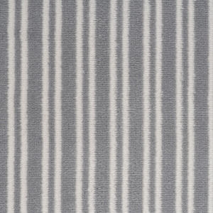 Grey Striped Cut To Measure Stair Carpet Runner 60cm Wide by The Rug House
