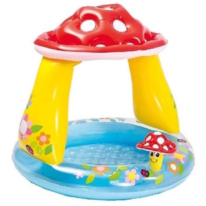 Intex Inflatable Mushroom Paddling Pool - Multi by Intex