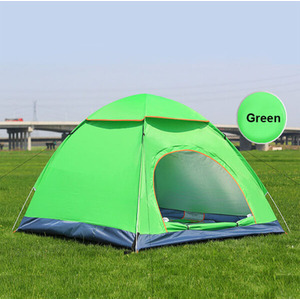 Portable Pop-Up Outdoor Camping Tent - Green