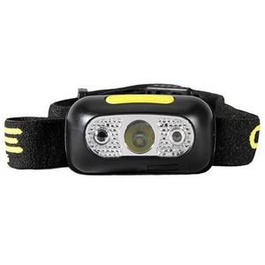 Core Rechargeable Head Torch 200 Lumens Motion Sensor Adjustable Head Strap - Black by CORE lighting
