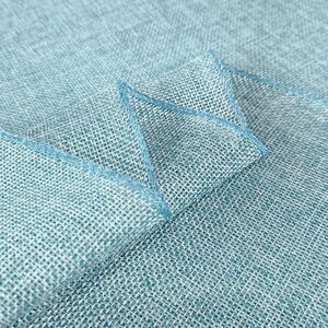Hessian Table Runners - Light Blue by Trimming Shop