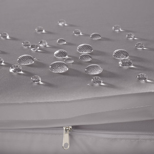 Rattan Garden Furniture Set 61 With Protective Cover - Black/Grey by tectake