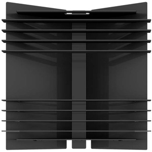 Chic Hex Steel Fire Pit - Black by Primrose