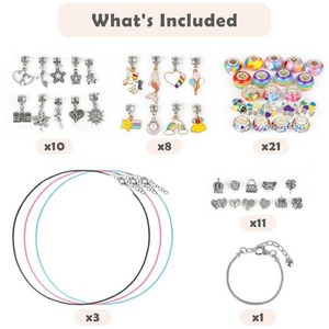 Charm Jewellery Making Kit for Kids - neutral