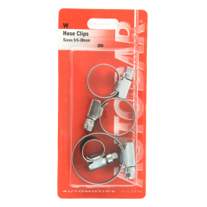 Assorted Hose Clips - 9.5 by Autobar