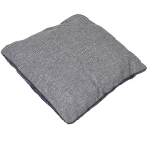 Kidkid Dog House Triangular Pet Bed with Soft Plush - Dark Grey by Kidkid