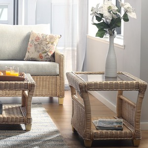 Dijon Natural Lamp Table - Natural by Desser