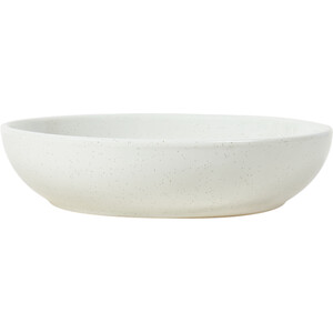 Easy Living Speckled Pasta Bowl - White