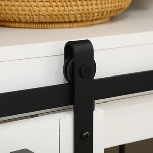 PawHut Dog Crate Furniture with Movable Divider - White by PawHut