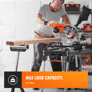 Adjustable Roller Stand - Silver by VonHaus