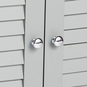 Shrewsbury Under Sink Bathroom Cabinet - Grey by VonHaus