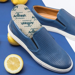 1Pk Lemon Scented Unisex Cushioned Shoe Insoles - White by Crosby