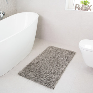 Silver Grey Shaggy Rug by The Rug House