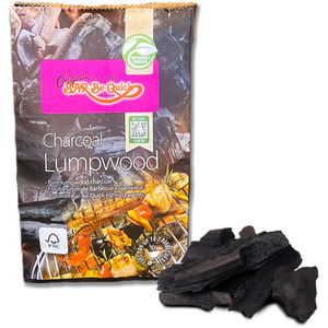 Bar Be Quick Lumpwood Charcoal 2.7kg - Black / 1 by Bar-Be-Quick