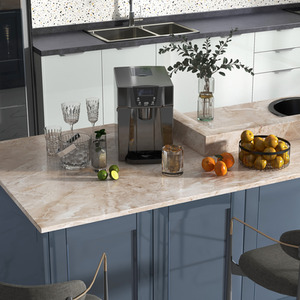 HOMCOM Ice Maker Machine with 3L Tank - Black by HOMCOM