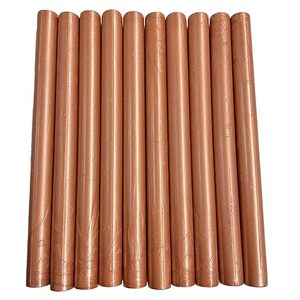 Pack of 10 Sandy Bronze Wax Sticks - Gold by Syntego