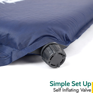 Double Self Inflate Camping Mat 5cm by Trail