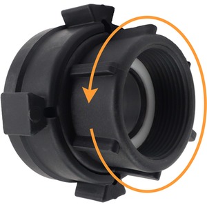 IBC S60x6 (2 inch) Female to (2 inch) BSP Female Swivel Buttress by DNA PACKAGING LTD