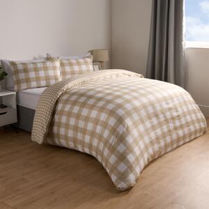 Gingham Duvet Cover Set by OHS