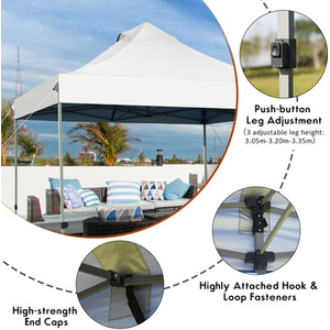 Outdoor Party Tent Pop Up Canopy Tent by GAINOOM