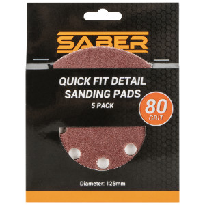 Saber 5-Piece Sanding Disc Set by Saber