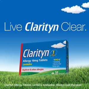 Clarityn 10mg Allergy Tablets by Clarityn