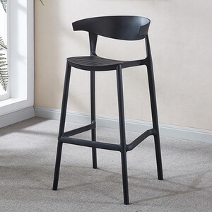 Nova Bar Stool - Black