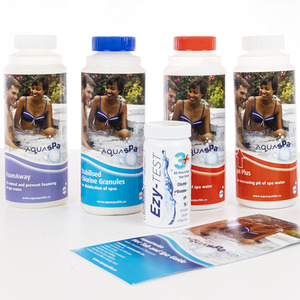 Palm Spas Chemical Starter Kit Chlorine - White by Palm spas