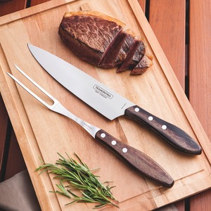 Tramontina 3 Pc. Carving Set - Brown by Tramontina