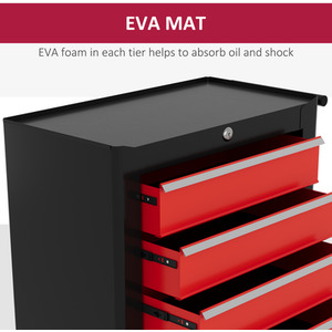 HOMCOM 5 Drawer Tool Storage Cabinet by HOMCOM