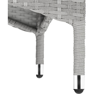 Rattan Garden Furniture Set 61 With Protective Cover by tectake