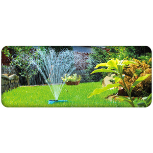 5 Pattern Garden Static Sprinkler Water Irrigation Sprayer Hozelock Compatible - Blue by Cellfast