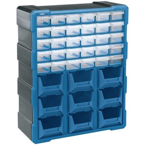 Draper 30 Drawer With 9 Bin Organiser by Draper