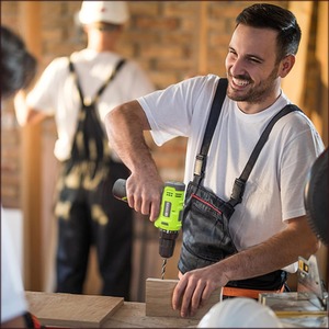 Cordless Drill 12V with Battery and Charger - Green