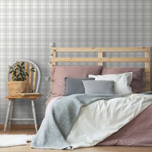 Superfresco Easy Country Wallpaper - Silver by Superfresco Easy