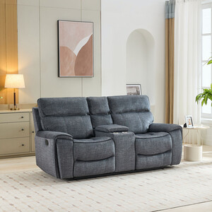 Cancun Reclining Sofa - Grey / 2