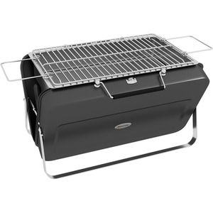 Outsunny Mini Suitcase Charcoal Barbecue Grill - Black by Outsunny