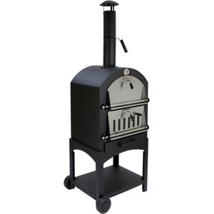 Outdoor Pizza Oven and Cover by KuKoo - Black by KuKoo