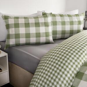 Gingham Duvet Cover Set by OHS
