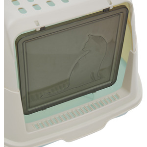 Kidkid Large Top Entry Cat Litter Box with Hood and Scoop by Kidkid