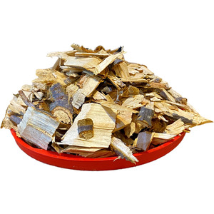 Natural Apple BBQ Smoking Wood Chips 3Ltr - Brown by Warma