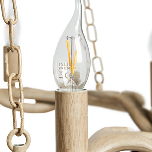 Rein Antler Chandelier - Natural by Litecraft