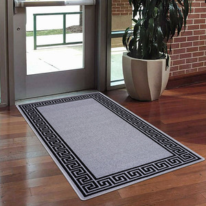 Nonslip Greekey Gel Door Mats by Smart Living