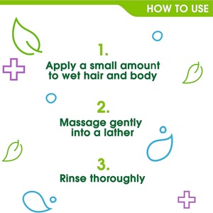 Pack of 3 Simple Kids Hair and Body Wash - Neutral by Simple