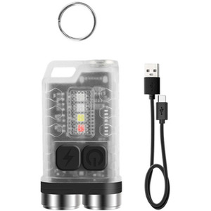 Bright Strong Keychain Torch - White